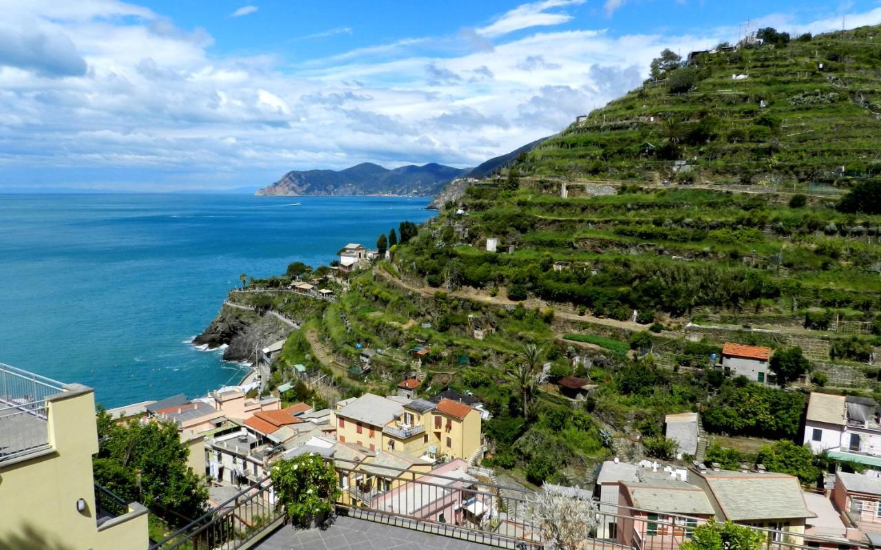 Aria Di Mare, Manarola - Camere Con Vista Mare! Luaran gambar